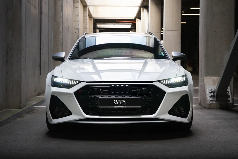 Audi RS6 Performance – предна част с LED фарове